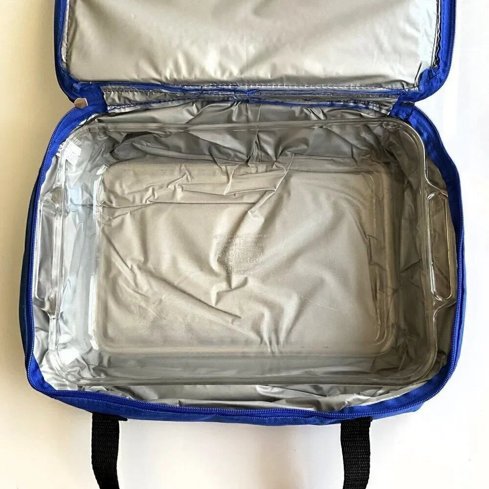 Insulated Casserole Carry Bag Blue